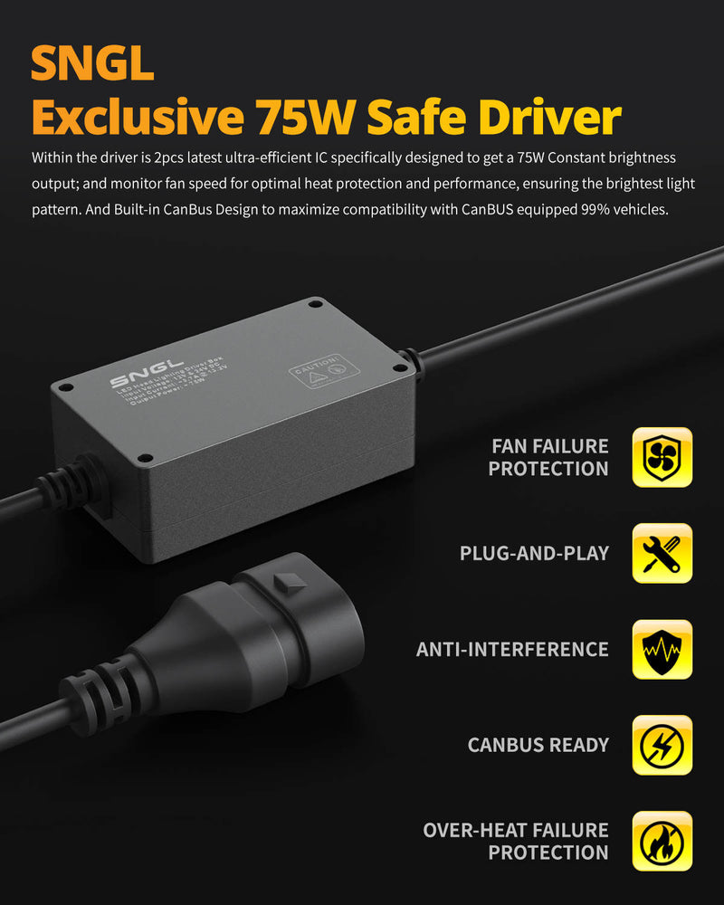 SNGL safe driver for 2024 Chevy Malibu