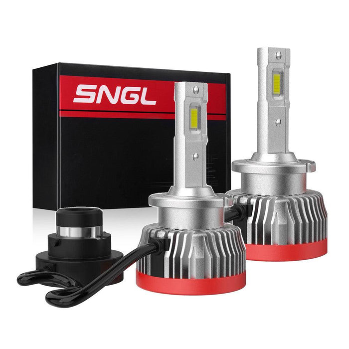 SNGL D2S D2R LED Headlight Bulbs Conversion Kit 6000K Canbus Plug-and-Play. - SNGL LIGHTING