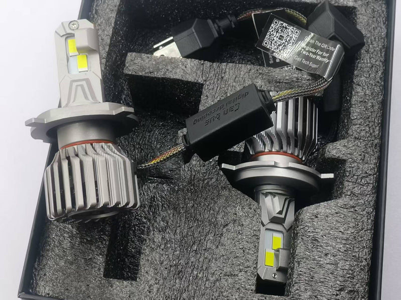 SNGL H19 headlight bulbs are easy to install