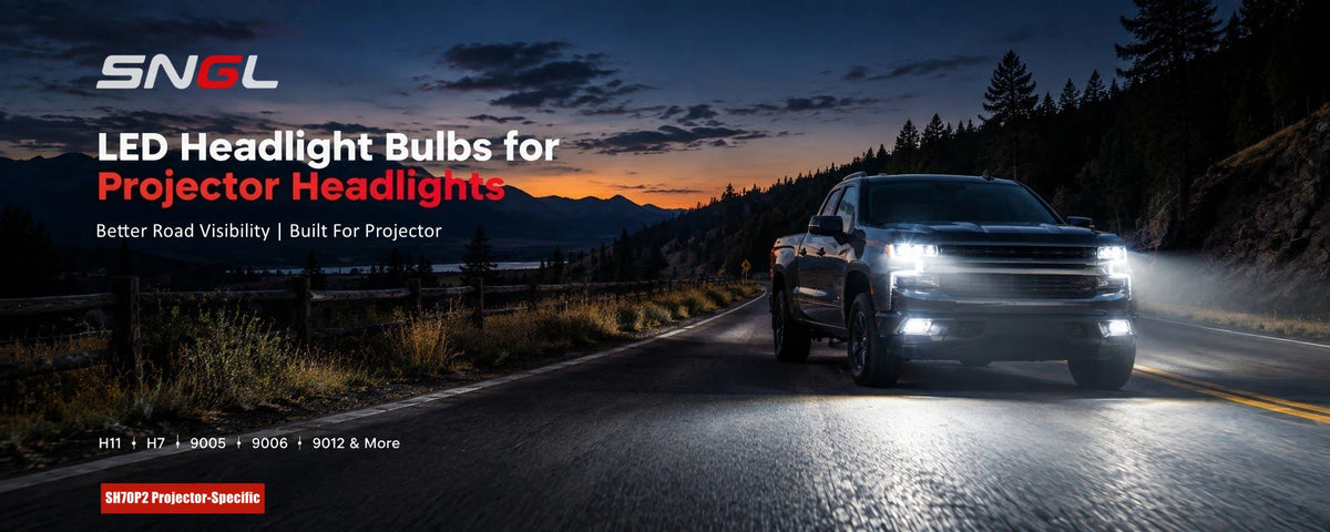 led headlight bulbs for projector headlights