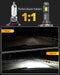 SNGL LED car headlight bulb for Hyundai Tiburon, designed for bright and clear illumination 