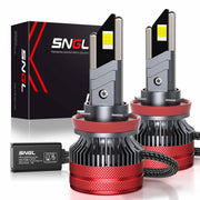 SNGL Projector-Specific Version H11 LED Headlight Bulb Low Beam Conversion Kit Max 15200LM 6000K Xenon White