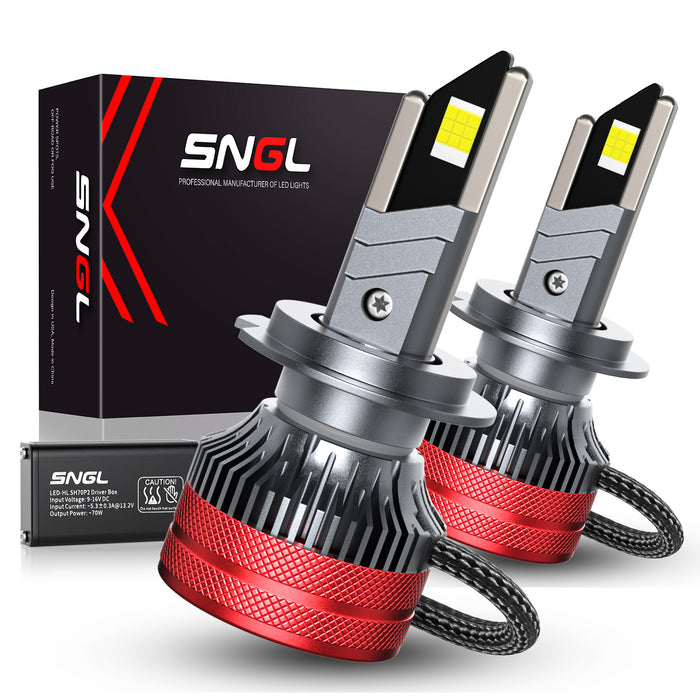 SNGL h7 led bulb for 2013 chevrolet malibu headlight