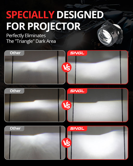 SNGL h7 led headlight bulb for 2013 chevy malibu headlight