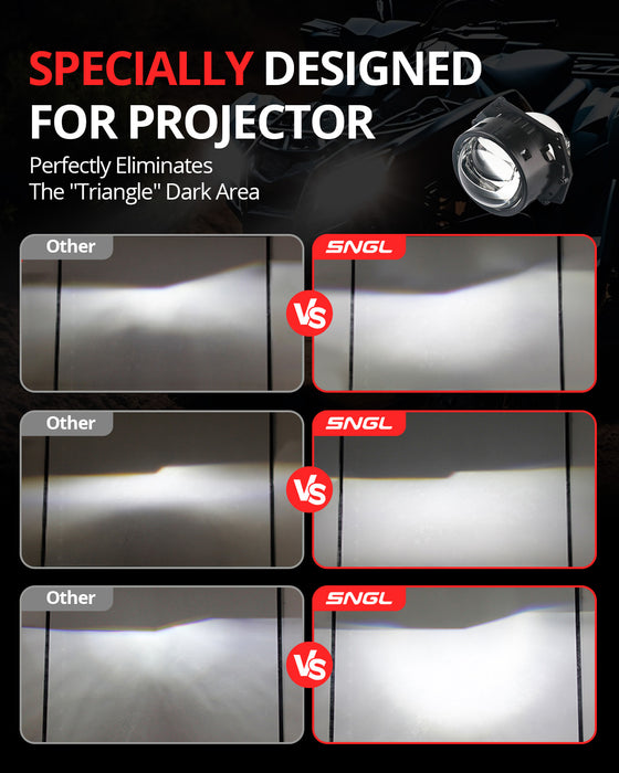 SNGL h7 led headlight bulb for 2013 chevy malibu headlight