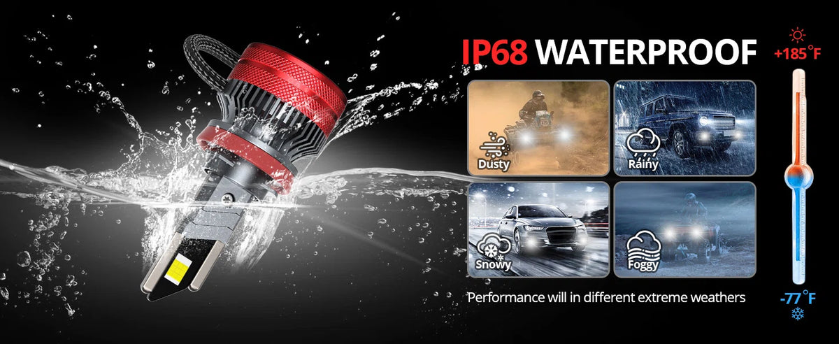 led upgrade for halogen projector headlights