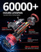 SNGL brightest h11 led bulb with Top-level Active Cooling System