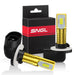 SNGL 881 LED Fog Light Bulb 6000k Xenon White 889 862 886 894 896 898 LED Bulbs DRL High Power 3600LM Plug-and-Play (Pack of 2) - SNGLlighting 