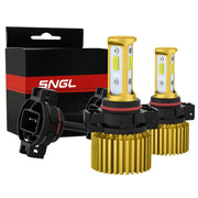 SNGL 5202 LED Fog Light Bulbs 5201 PS19W PS24W 9009 12085 Halogen DRL Bulb Replacement, 6000k White 6800LM, 40W High Power - SNGLlighting 