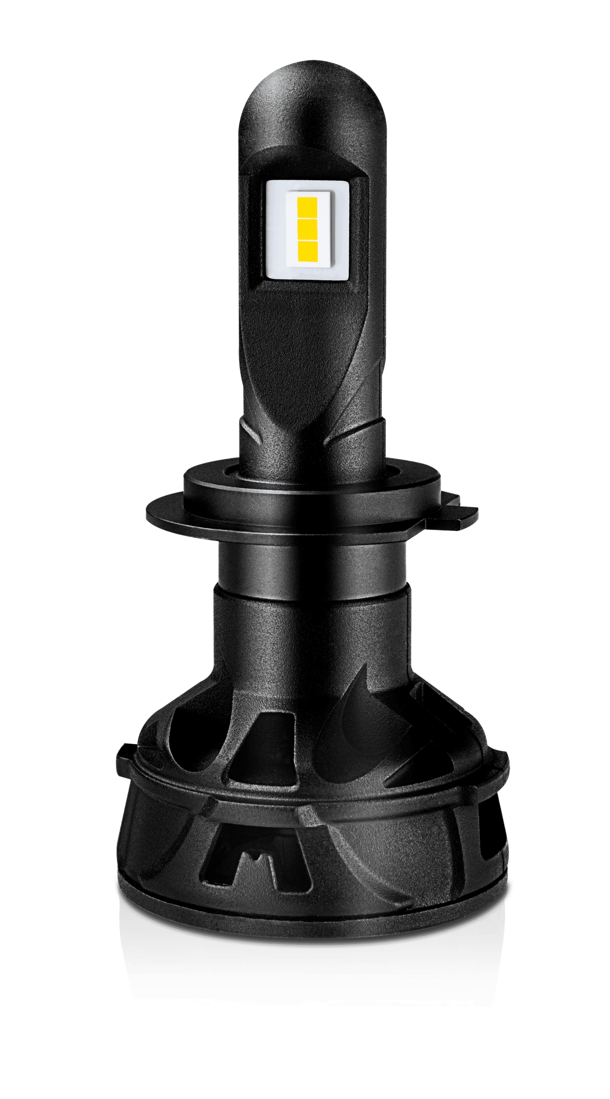 SNGL H7 LED Headlight Bulb Yellow Amber 3000K, Low / High Beam ,15200LM 110W , Adjustable Beam, Super Bright, 2Year Warranty - SNGLlighting 