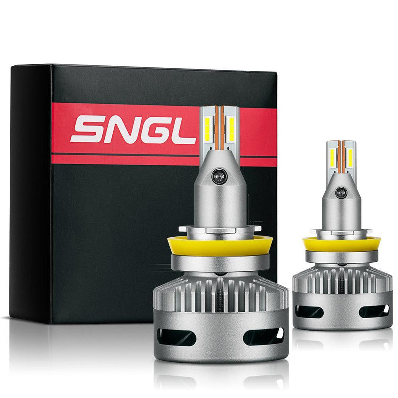 SNGL H11 projector headlight bulb 15200LM 6000K 