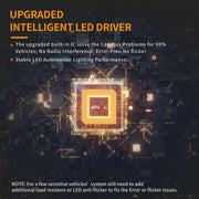 SNGL H8 H16 H11 Yellow LED Fog Light Bulb Amber 3000k 6800LM 40W High Power Halogen Bulbs Lamp Replacement 2pcs - SNGLlighting 