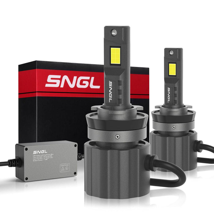 SNGL H8 H9 H11 LED Headlight Bulbs, 150W 34000LM Per Set, 850% Brighte —  SNGLlighting