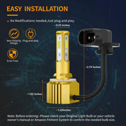 SNGL 881 LED Fog Light Bulb 6000k White, 6800LM 40W, 889, 862, 886, 889, 894, 896, 898 LED Bulb DRL Replacement Error Free (pack of 2) - SNGLlighting 