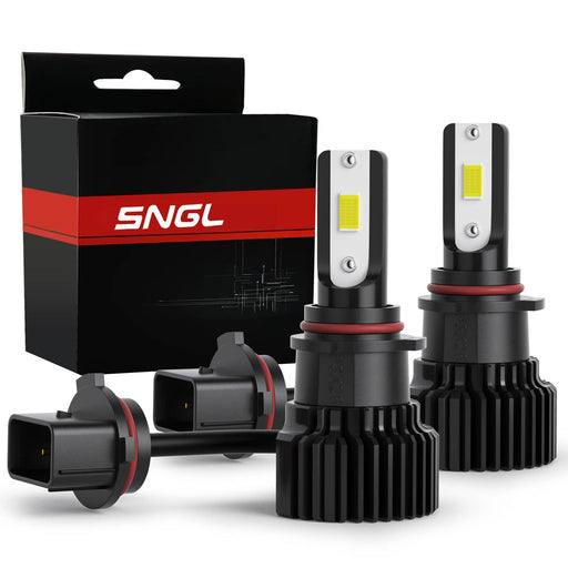 SNGL 12278 PSX26W LED Fog Lights 6000K Xenon White, 6400LM, Halogen Bulb DRL Replacement , Plug-and-Play , Super Bright (Pack of 2) - SNGLlighting 
